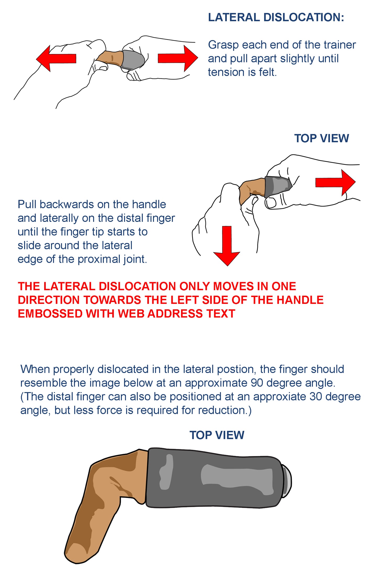 Pack of 5 Finger Reduction Trainers